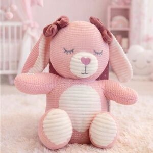 Pink Plush Bunny Toy